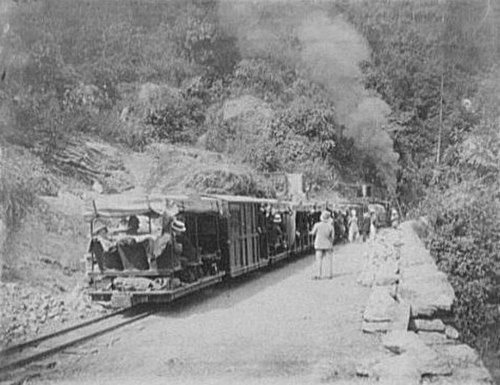 The railway in 1895