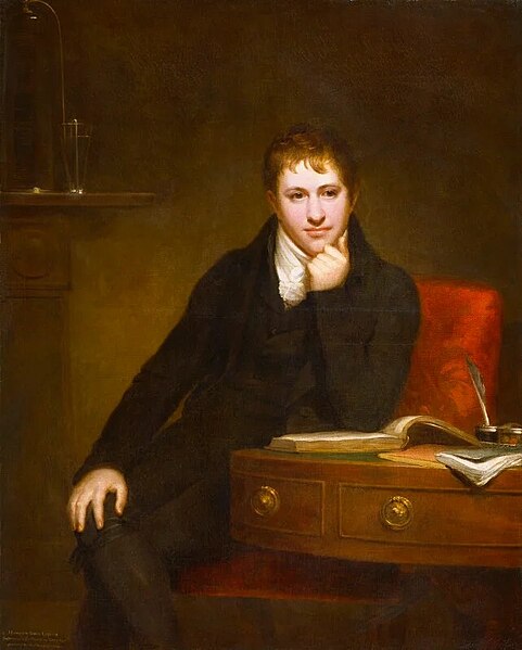 Sir Humphry Davy by Henry Howard, 1803