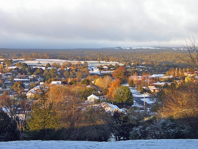 Daylesford as seen from Wombat Hill