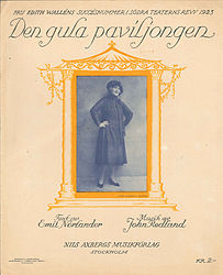 Den gula paviljongen 1923