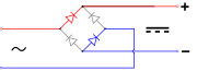 Full wave rectifier