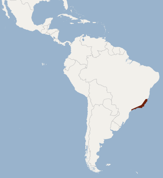 Ficheiro:Distribution of Lonchophylla peracchii.png