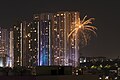 Diwali celebrations near Marina Skies, Hyderabad