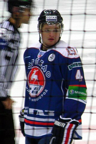 <span class="mw-page-title-main">Dmitry Vorobyov</span> Russian ice hockey player (born 1985)