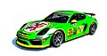 virtual race car, Porsche Cayman GT4