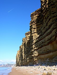 Timur Tebing, West Bay, Dorset - geograph.org.inggris - 758051.jpg