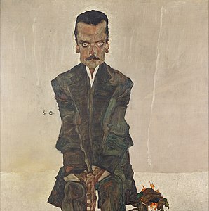Egon Schiele: Porträtt av Eduard Kosmack (1910)