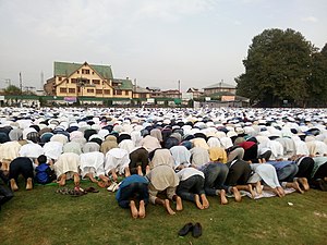 Eid salah on Eid ul Azha (6 oct. 2014).jpg