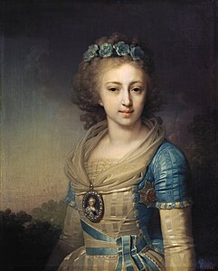 Elena Pavlovna de Rusia por V.Borovikovskiy (1796, Gatchina) .jpg