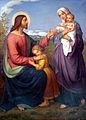 Marie Ellenrieder, 1845, Yesus dan anak-anak