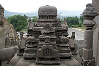 Jain cave 30 at Ellora