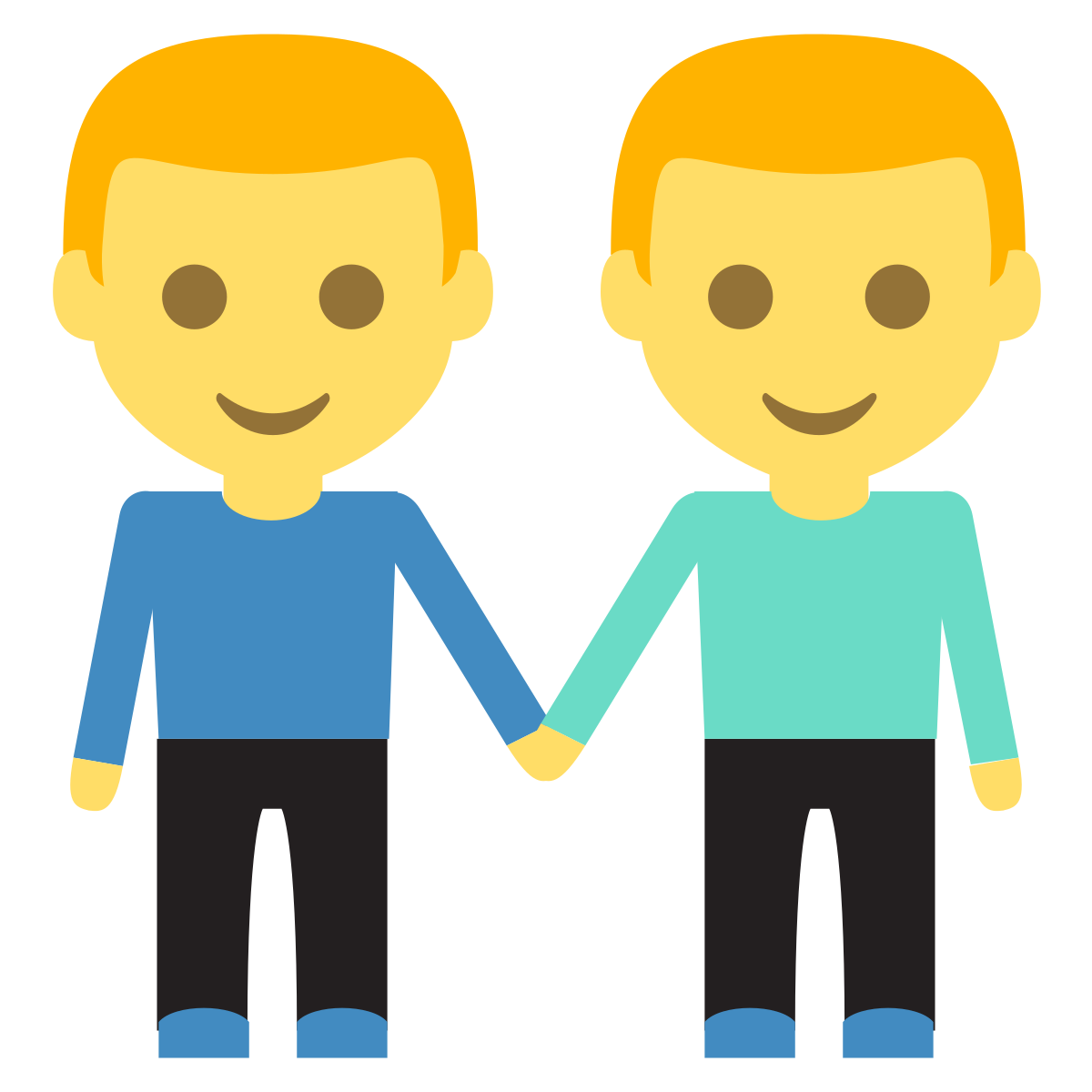 👬 - Two Men Holding Hands or Men Holding Hands Emoji 📖 Emoji Meaning ✂  Copy & 📋 Paste (◕‿◕) SYMBL