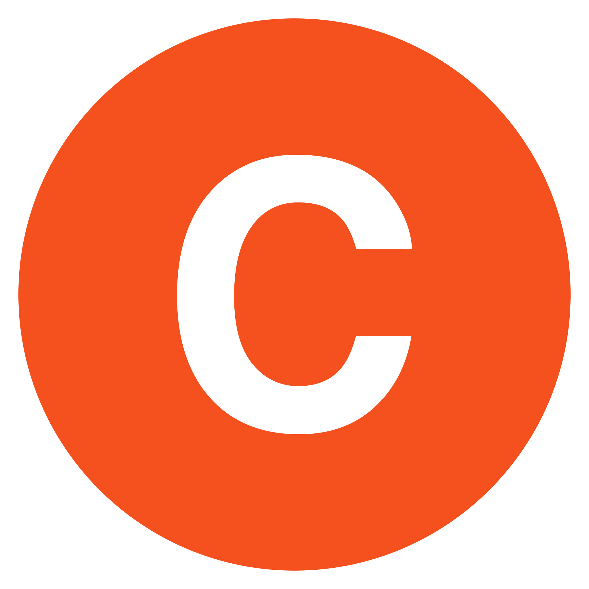 Download File Eo Circle Deep Orange White Letter C Svg Wikimedia Commons