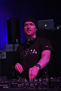 Swedish DJ Eric Prydz took his dance track "Call on Me" to number-one for a total of five weeks. It was ranked as the fourth best-selling song of the year. Eric Prydz at Glastonbury 2009.jpg