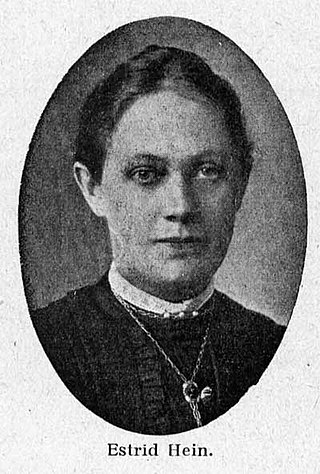 <span class="mw-page-title-main">Estrid Hein</span> Danish ophthalmologist, womens rights activist and pacifist
