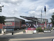 The main entrance to FNB Field FNB Field Entrance.jpg