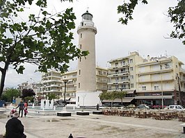 De vuurtoren van Alexandroupoli