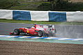 Alonso testing at Jerez, February