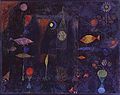 Fish Magic, Paul Klee, olej i akwarela, 1925