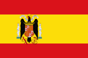 Flag of Spain under Franco (1938–1945)