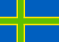 Propuesta de bandera para Vendsyssel (comarca del norte de Jutlandia, Dinamarca)