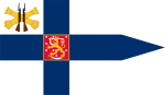 Flag of the Minister of Defence (Finland).svg