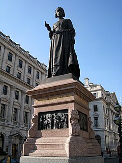 Statue of Florence Nightingale, London statue in London