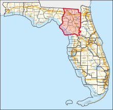 Description de l'image Florida's 3rd congressional district (since 2023).svg.