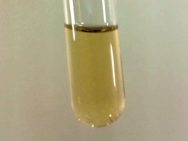 Liquid fluorine (F2 at extremely low temperature)
