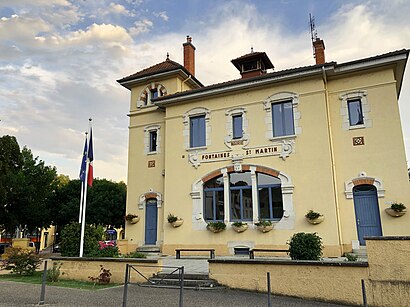 Comment aller à Fontaines-Saint-Martin en transport en commun - A propos de cet endroit