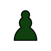File:Forest Pawn Xogos da Meiga chess icons family.svg