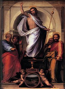Cristo tra i quattro evangelisti (1516)