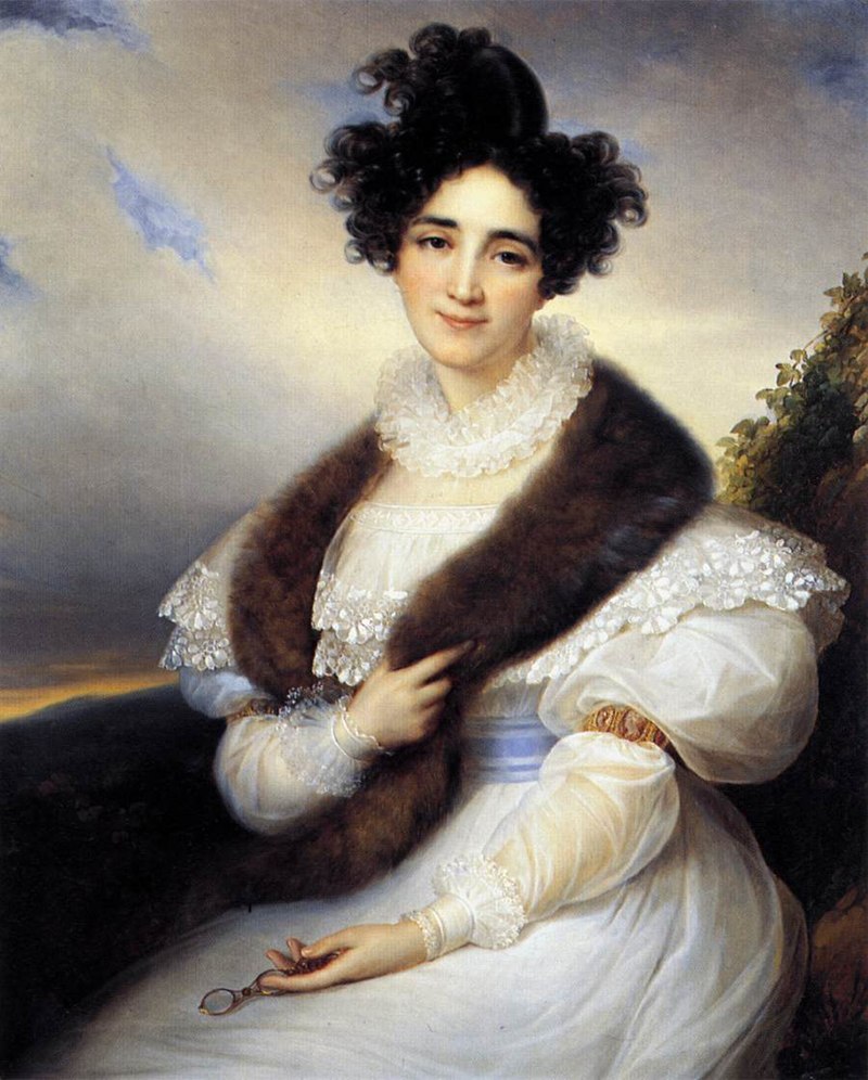 François Joseph Kinson - Portrait of Marie J. Lafont-Porcher - WGA12192.jpg