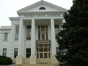 Franklin County Gerechtsgebouw Rocky Mount Virginia.JPG