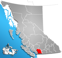Fraser Valley Regional District, British Columbia Location.png