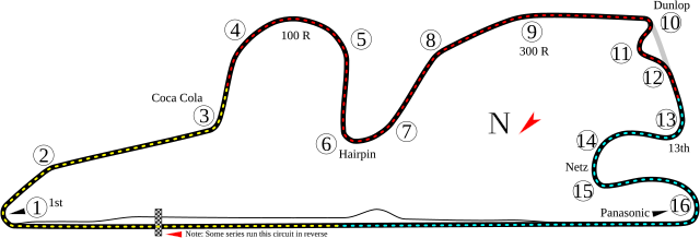 Tracé de la course