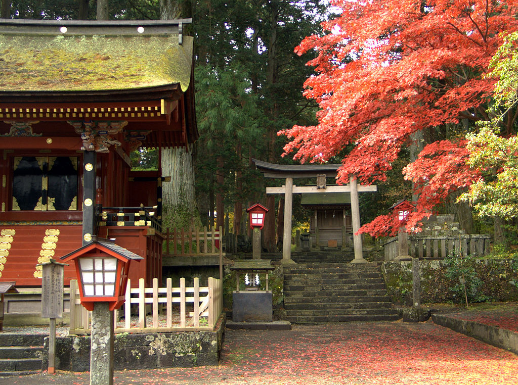 Fuji Sengen Shrine, Mt Fuji, Japan