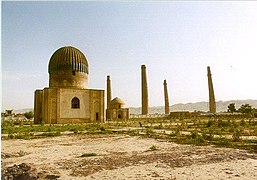 Ruined Gawhar Shad Mausoleum