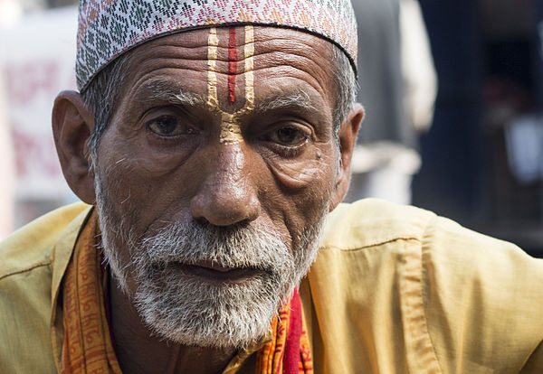 Image: Gaze of a priest