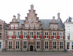 Gemeenlandshuis van Rijnland on the Breestraat in Leiden