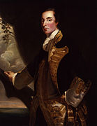 Admiral Sir George Rodney, portrait by Sir Joshua Reynolds.