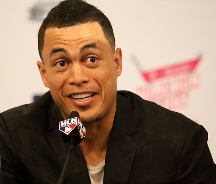 File:Giancarlo Stanton answers a question during the T-Mobile -HRDerby press conference. (27883052133).jpg
