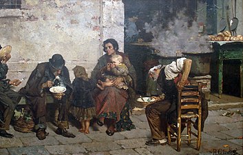 "Бідняцький суп" (1884) Рейнальдо Хьюдісі