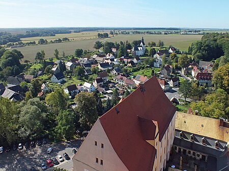 Gnandstein vom Burgturm aus