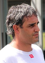 Juan Pablo Montoya (pictured in 2015) became NASCAR Nextel Cup Series' first foreign-born winner since 1974. GoPro Grand Prix 2015 25 - Stierch.jpg