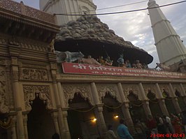 Een tempel in Govardhan