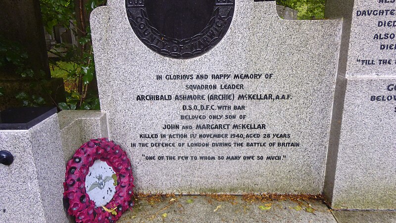 File:Grave of A A McKellar.JPG