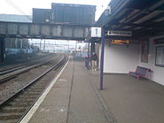 Platform 1 facing northbound.