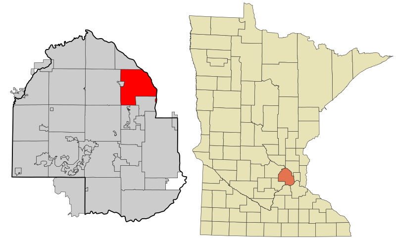 File:Hennepin County Minnesota Incorporated and Unincorporated areas Brooklyn Park Highlighted.svg