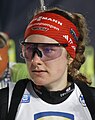 Čeština: Janina Hettichová-Walzová na Mistrovství světa v biatlonu v Novém Městě na Moravě 2024 English: Biathlon World Cup in Nové Město na Moravě 2024 – Janina Hettich.